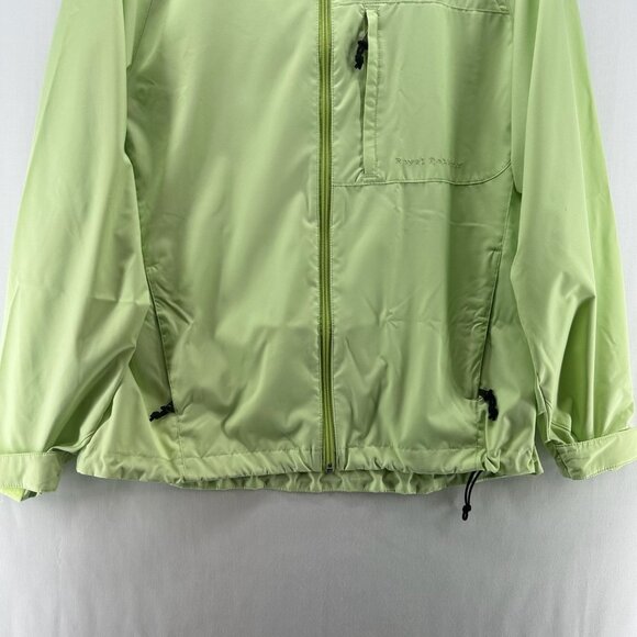 Royal Robbins Jacket Mens M Full Zip Hooded Windbreaker Lightweight Citron Green - Picture 4 of 12